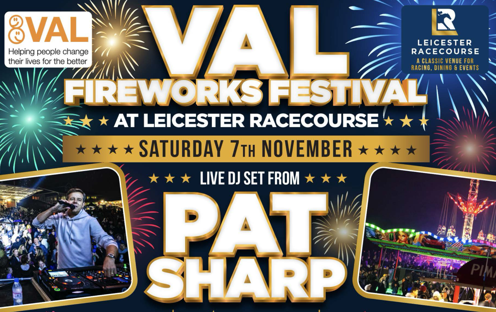 Leicester Racecourse Fireworks